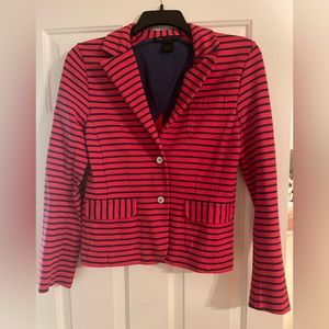 Worn one time striped blazer